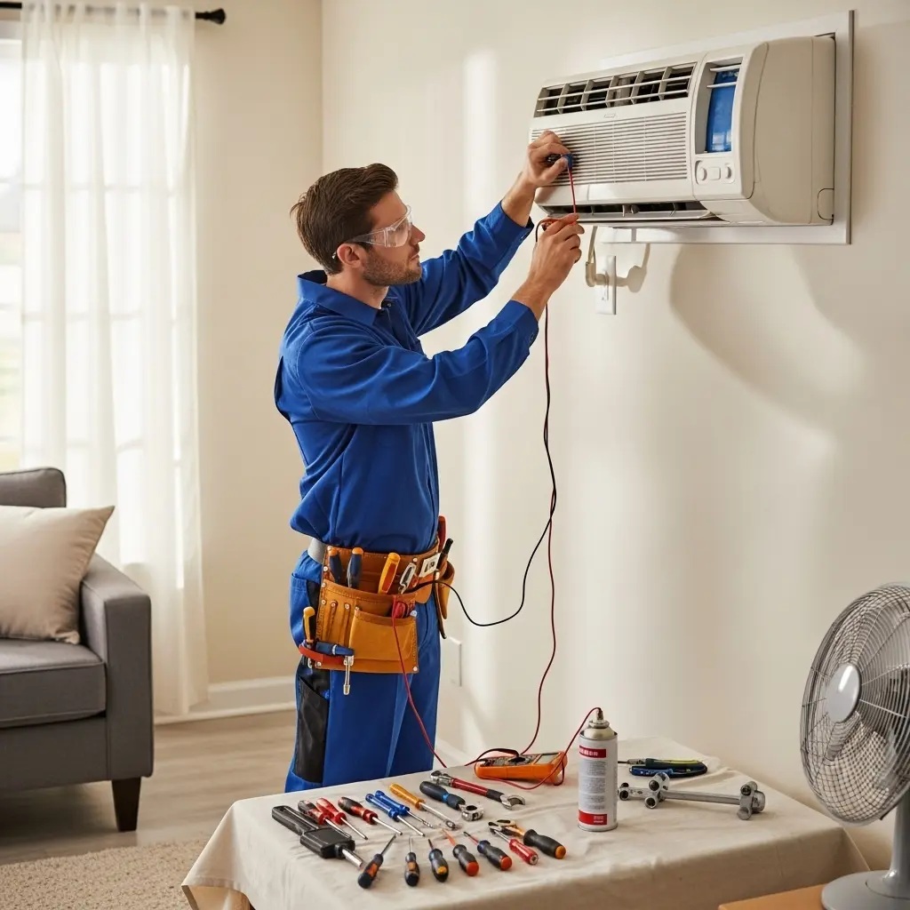 Sultangazi Protherm Protherm klima gaz dolumu ve bakım – Enerji verimliliği artırıldı. - Teknik servis örneği